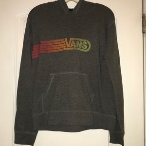Vans grey hoodie